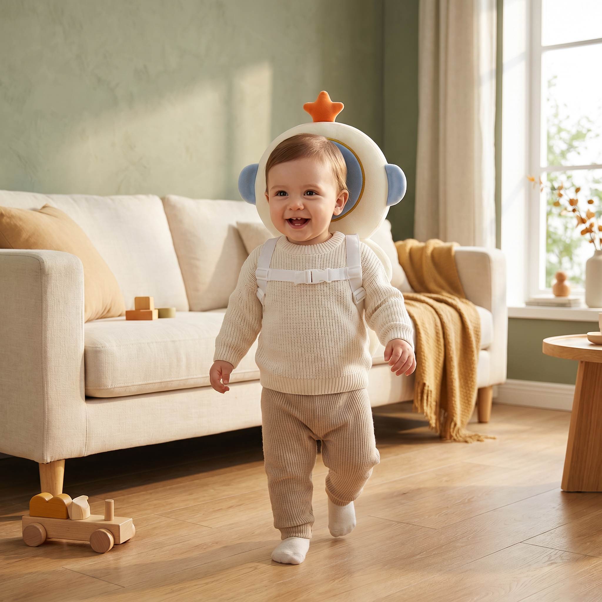 Coussin protecteur anti-chute pour bébé Coconia