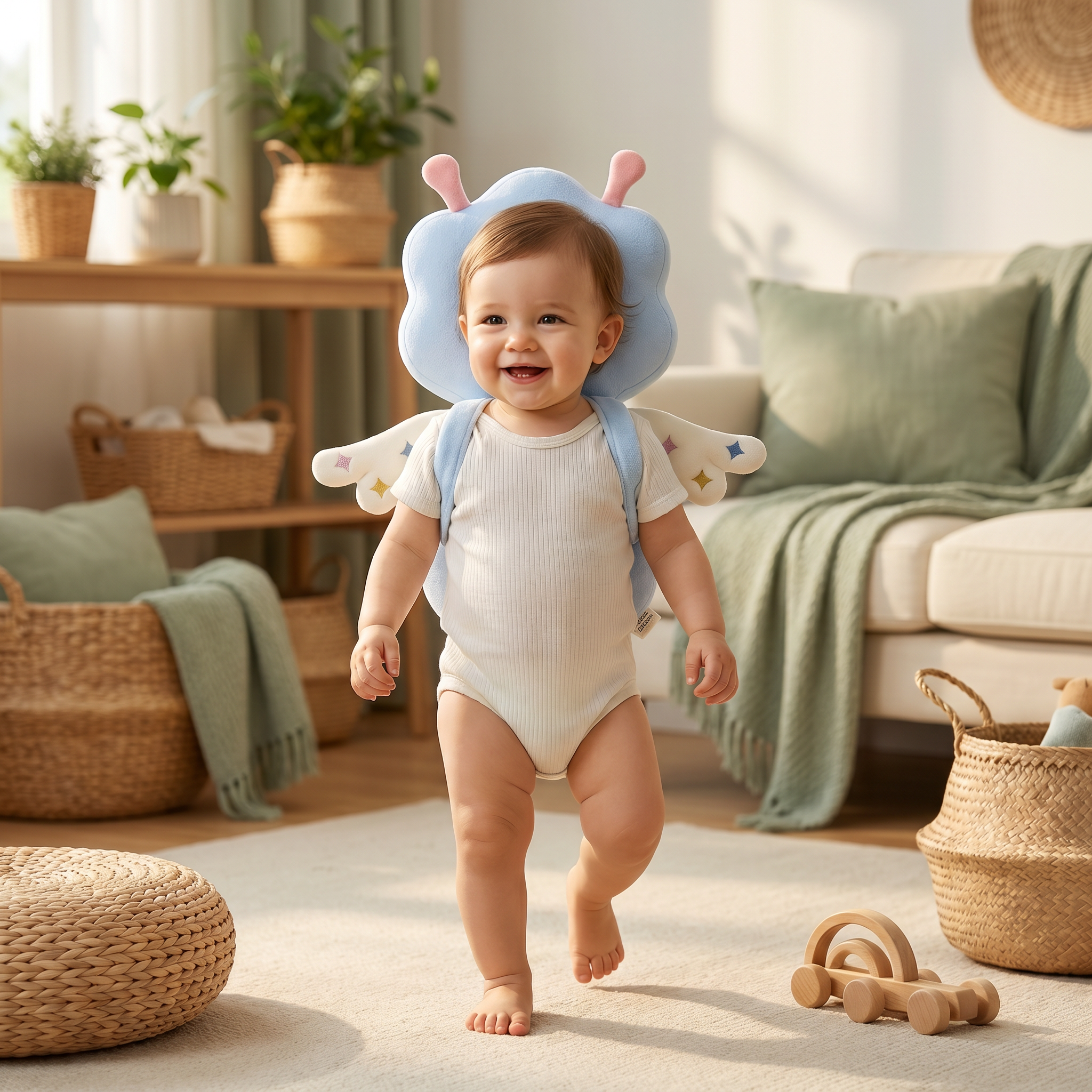 Coussin protecteur anti-chute pour bébé Coconia
